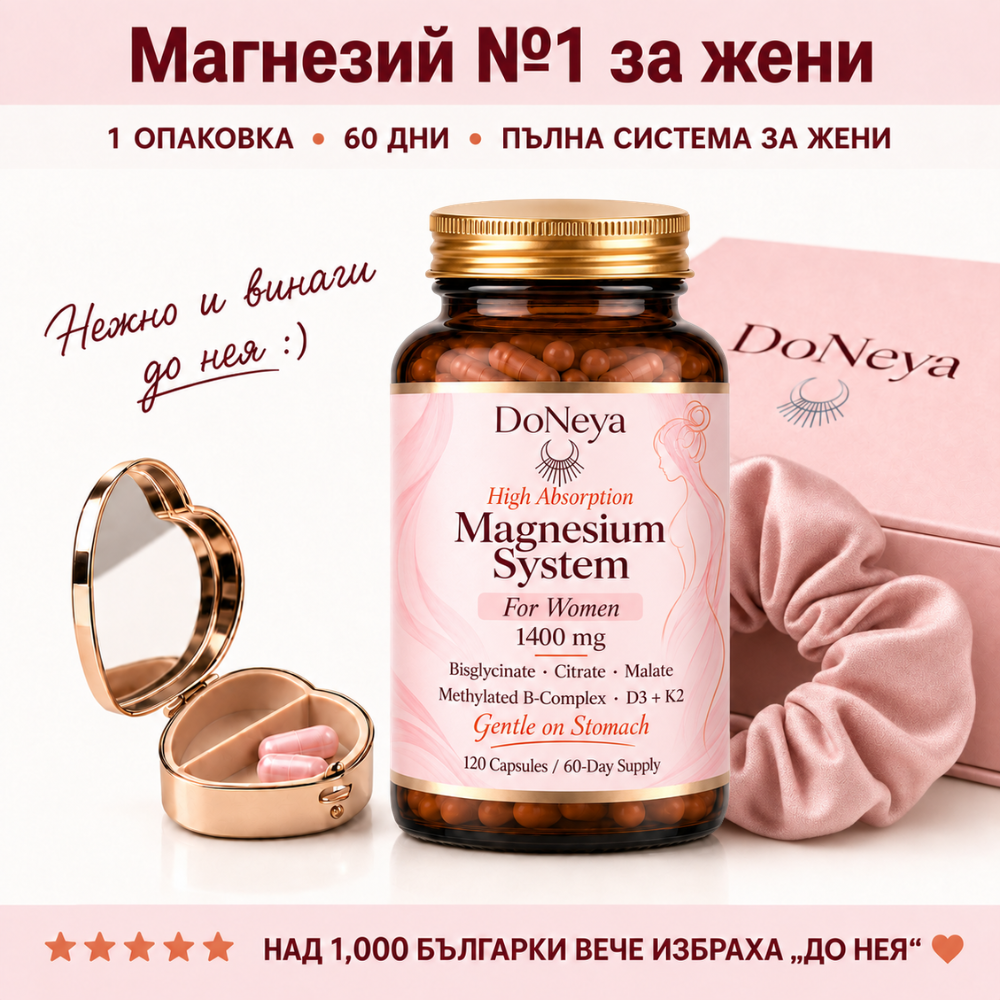 DoNeya™ Магнезий №1 за жени