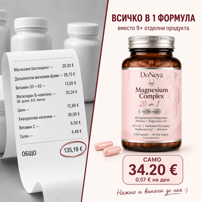 DoNeya™ Магнезий №1 за жени