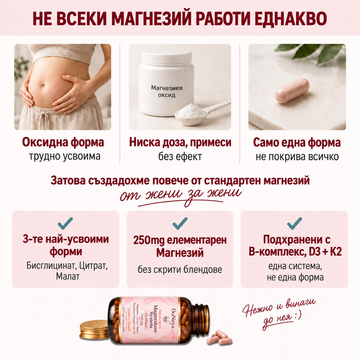 DoNeya™ Магнезий №1 за жени