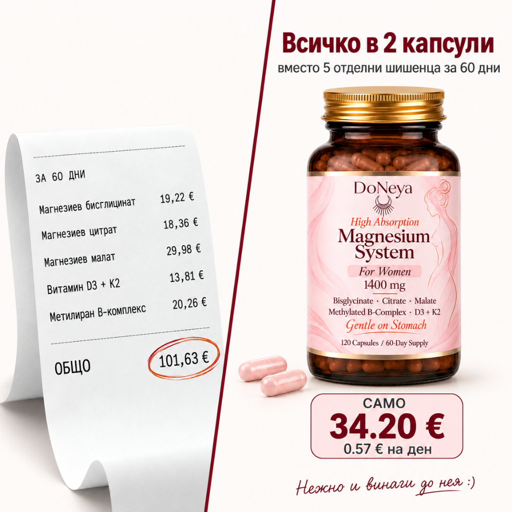 DoNeya™ Магнезий №1 за жени